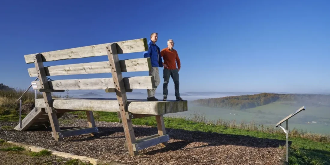 Eifel Uitzicht Walsdorf © Natur- und Geopark Vulkaneifel GmbH, Kappest Eifel Uitzicht Walsdorf